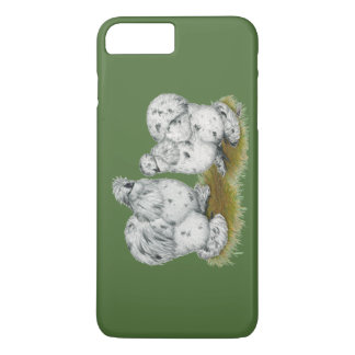 Silkie Bantam Splash Chickens iPhone 8 Plus/7 Plus Case