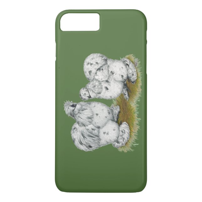 Silkie Bantam Splash Chickens Case-Mate iPhone Case (Back)