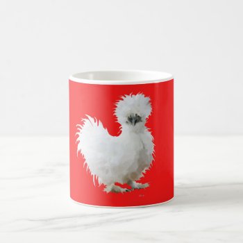 Silkie Chicken Coffee Mug by BamalamArt at Zazzle