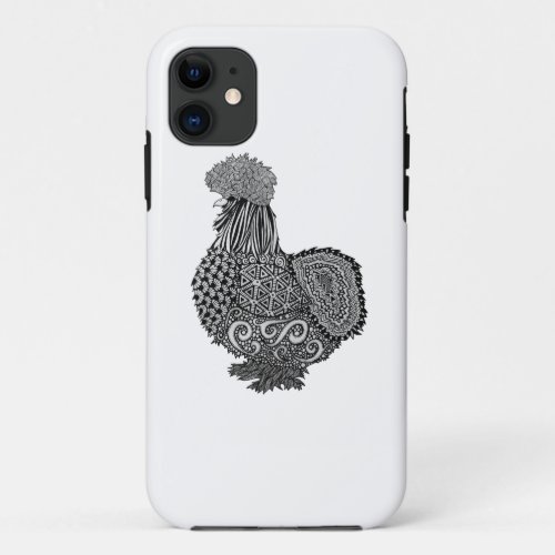 silkie chicken phone case