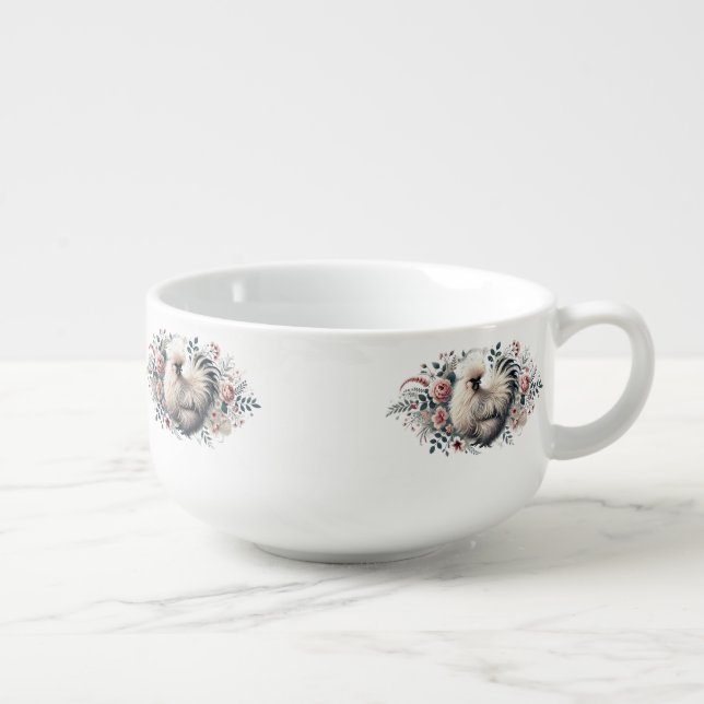 Silkie Chicken Soup Mug (Left)