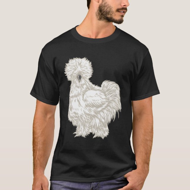 Silkie Chicken T-Shirt (Front)