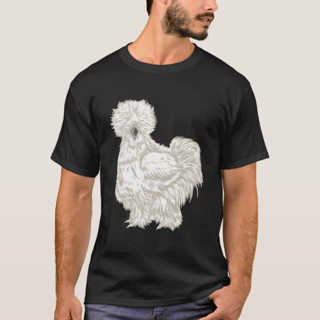 Silkie Chicken T-Shirt (Front)