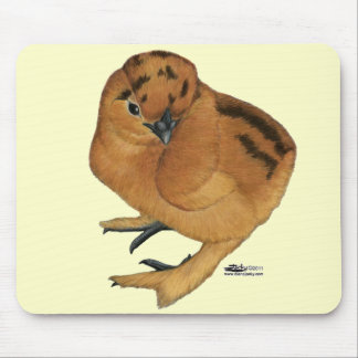 Silkie Red Chick Mouse Pad
