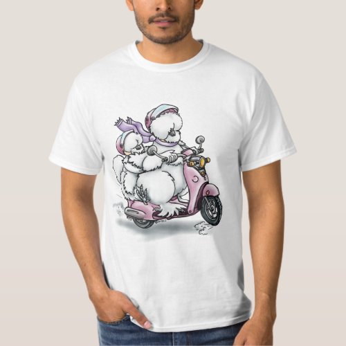 Silkie Scooter T_Shirt