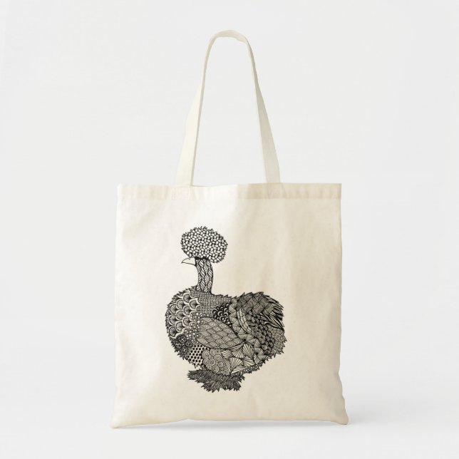 Silkie Showgirl tote bag (Front)