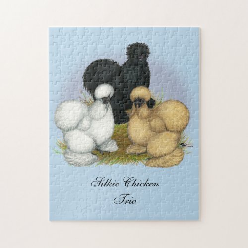 Silkie Trio Jigsaw Puzzle