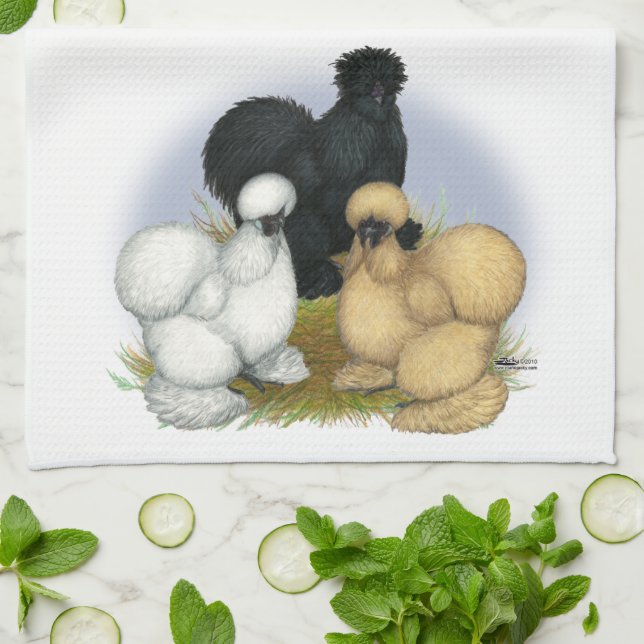 Silkie Trio Towel (Folded)