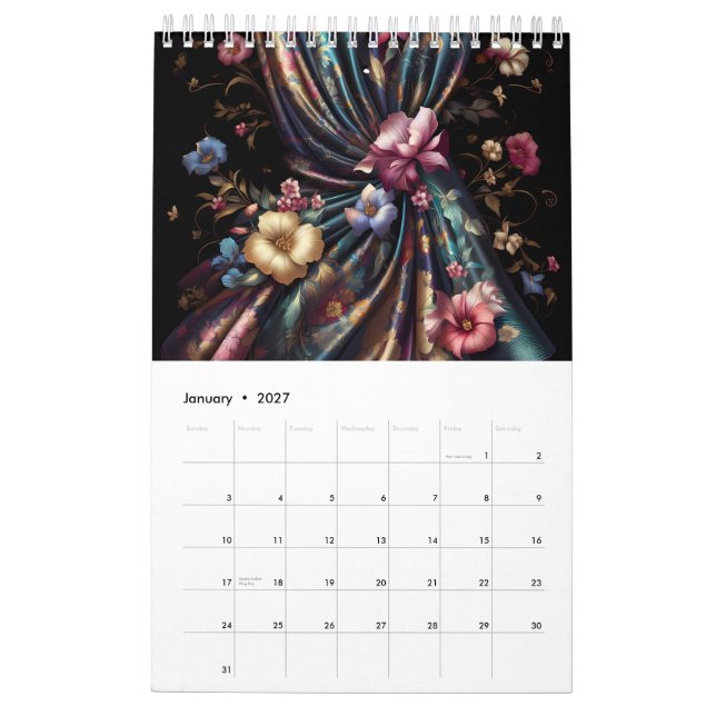 Silky Fantasies Calendar (Jan 2027)