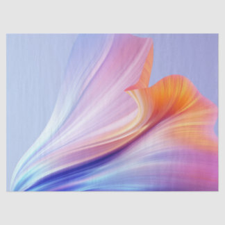 Silky Furl of Floral Bliss Lavender  Tissue Paper