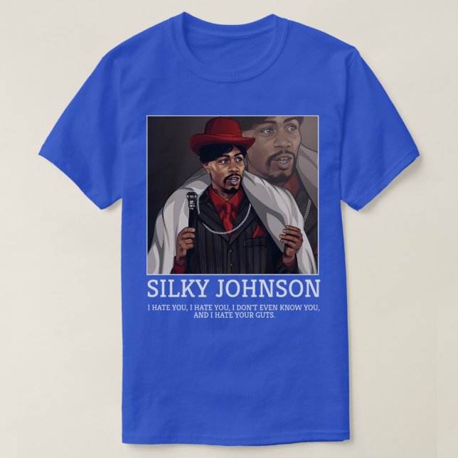 Silky Johnson T-Shirt (Design Front)