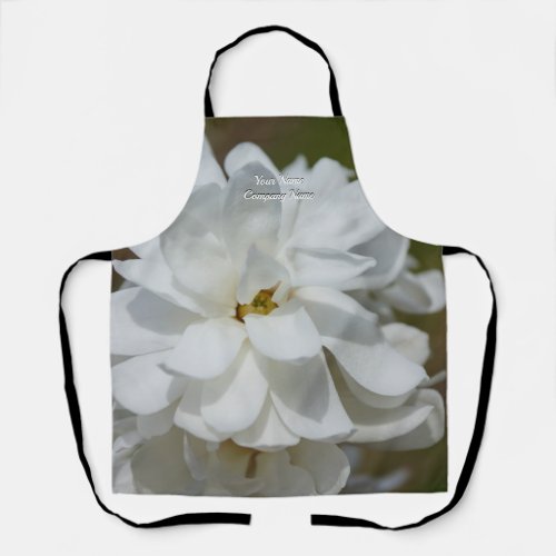 Silky Magnolia Apron