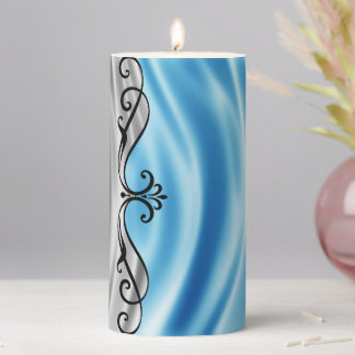 Silky Pillar Candle