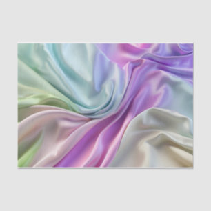 Silky Satin Fabric in Gradient Colors  Tissue Paper