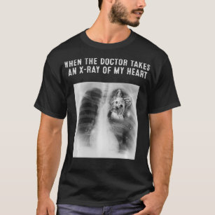 SILKY TERRIER Dog Doctor Takes An XRay Of My Heart T-Shirt