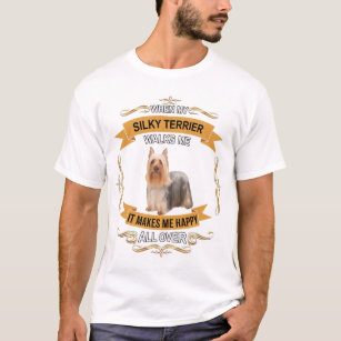 Silky Terrier Dog T-Shirts