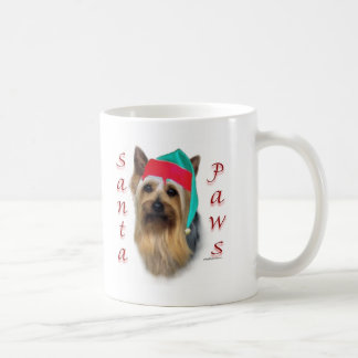 Silky Terrier Santa Paws Coffee Mug