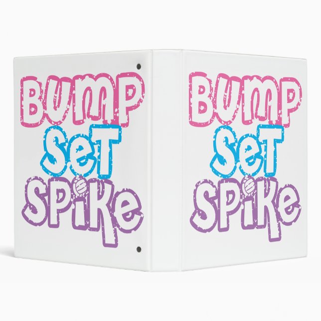Silla Volleyball 3 Ring Binder (Background)