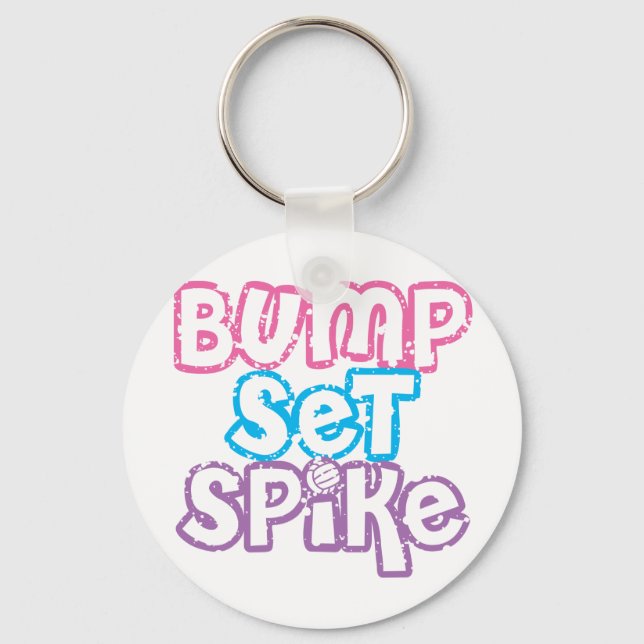 Silla Volleyball Keychain (Front)