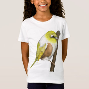 Sillvereye tauhou New Zealand bird T-Shirt