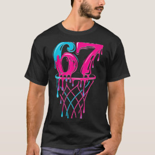 Silly Basketball Seven 7 Alpha Gen Drip Six 67 6 T-Shirt