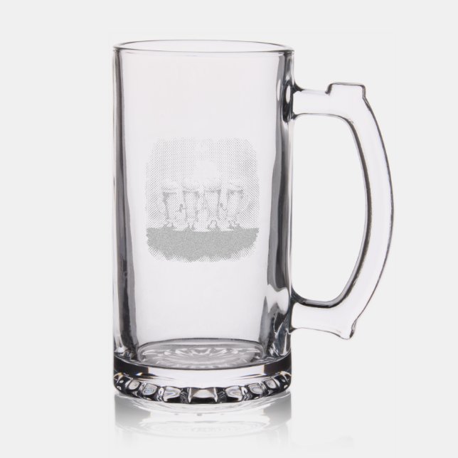 Silly beer stein (Glassware)