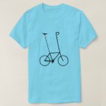 [ Thumbnail: Silly Bicycle Silhouette: High Seat & Handlebars T-Shirt ]