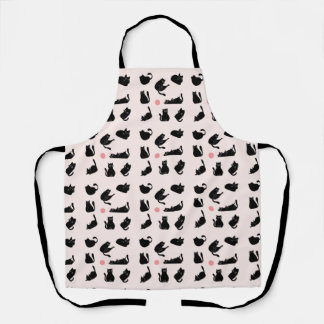 Silly Black Cats Apron