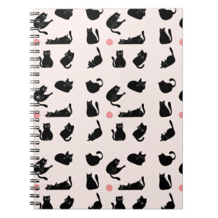 Silly Black Cats Notebook