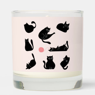 Silly Black Cats Scented Candle