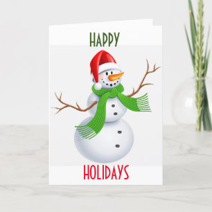 SILLY BUT FUN CHRISTMAS GREETING CARD