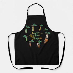 Silly Caterpillar Monarch Butterfly Humor You Have Apron