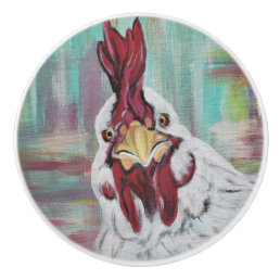 Silly Chicken Farmhouse Drawer Pull 