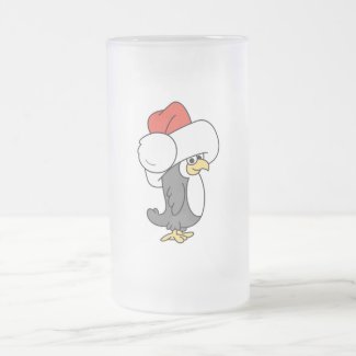 Silly Christmas Penguin mug