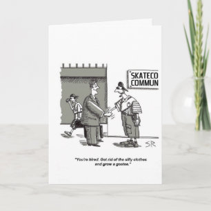 Silly Clothes greeting card