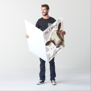 Silly Cow Happy Birthday Card