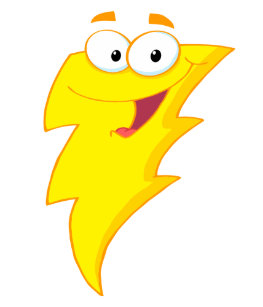 cartoon lightning bolt home décor furnishings pet supplies zazzle