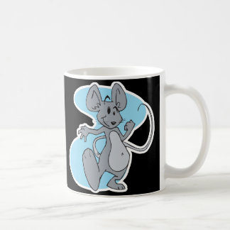 silly cute cartoon mouse coffee mug