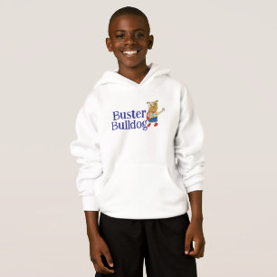 Silly Dog Funny Cartoon Pup Graphic Kids  Hoodie