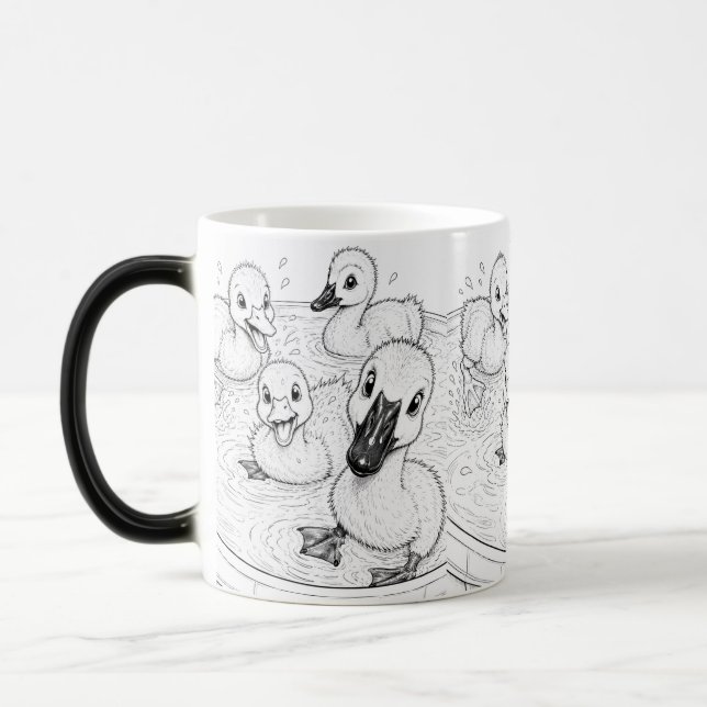 Silly Ducklings Mug (Left)