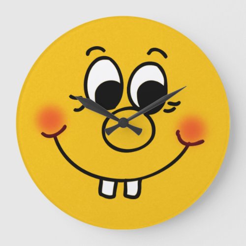 Silly Face Clock