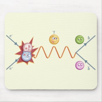 Silly Feynman Diagram Mouse Pad by raginggerbils at Zazzle