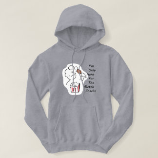 Silly Football Fan Hoodie - I'm Only Here For ...