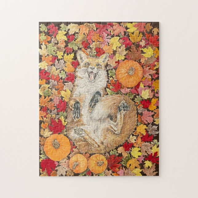 Silly Fox Jigsaw Puzzle (Vertical)