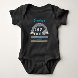 Silly Fun Elephants for a Baby Boy Bodysuit
