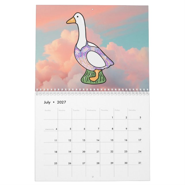 Silly Geese (Photo Version) Calendar (Jul 2027)