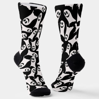 Silly Ghosts Halloween  Socks