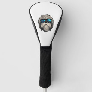 Silly Glasses Lhasa Apso Classic T-Shirt Golf Head Cover