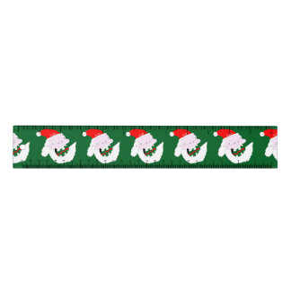 Silly goofy Santa Claus cartoon face Ruler