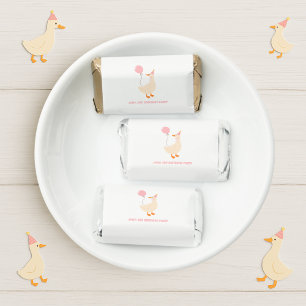 Silly Goose 1st Birthday Colorful Hershey's Miniatures